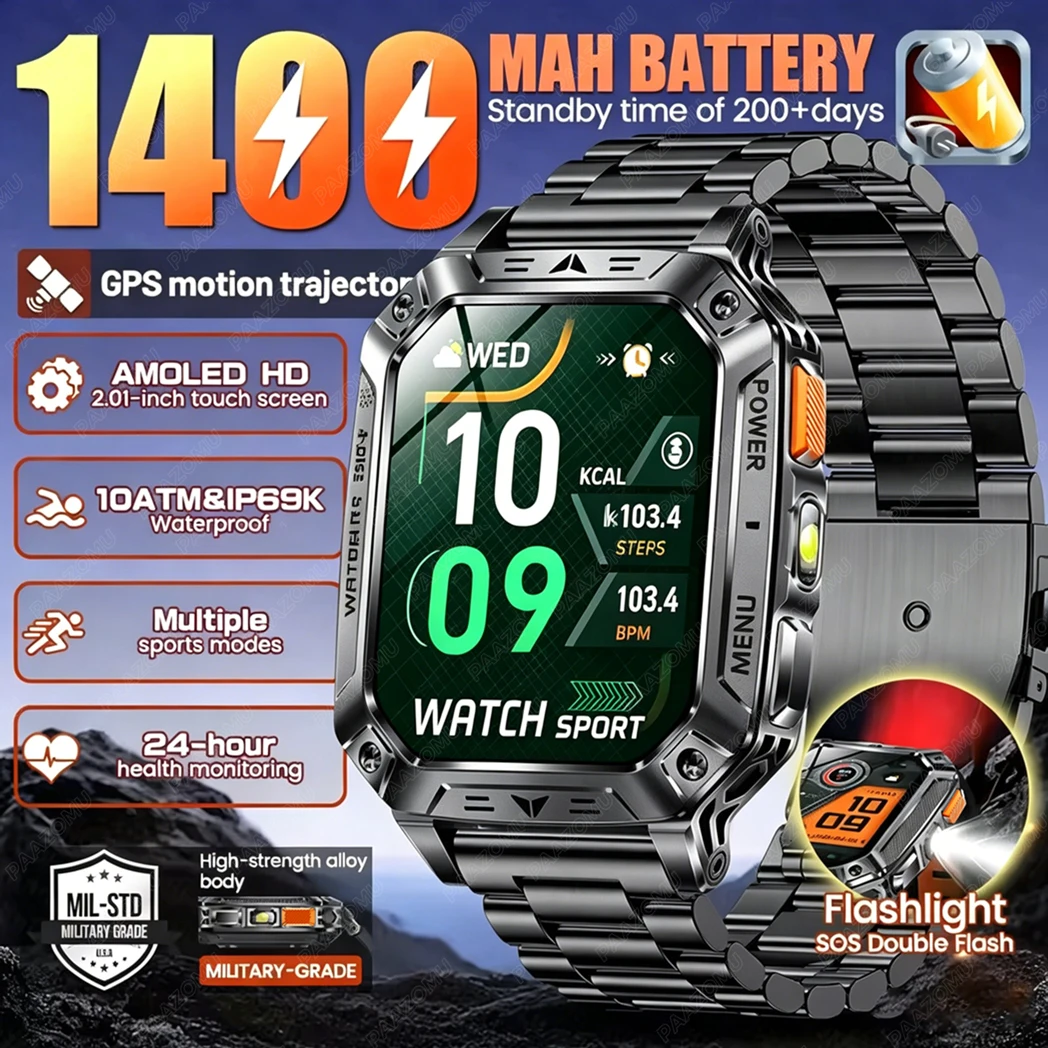Smartwatch Custom - 2026 Neue Smartwatch für Herren mit