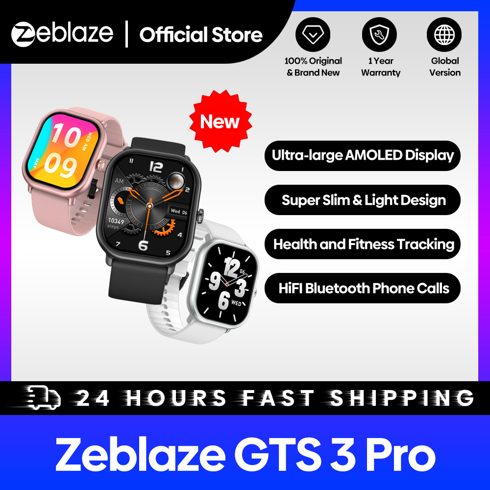 Smartwatch X12 - Neue Zeblaze GTS 3 Pro Smartwatch