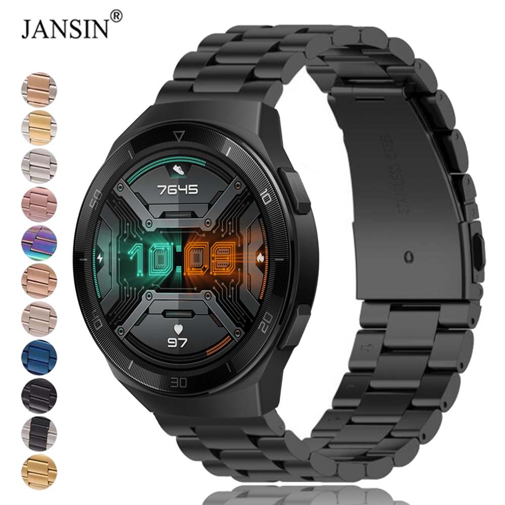 Titan Smartwatch Accessories - Stahlband für Huawei Uhr GT2E Armband