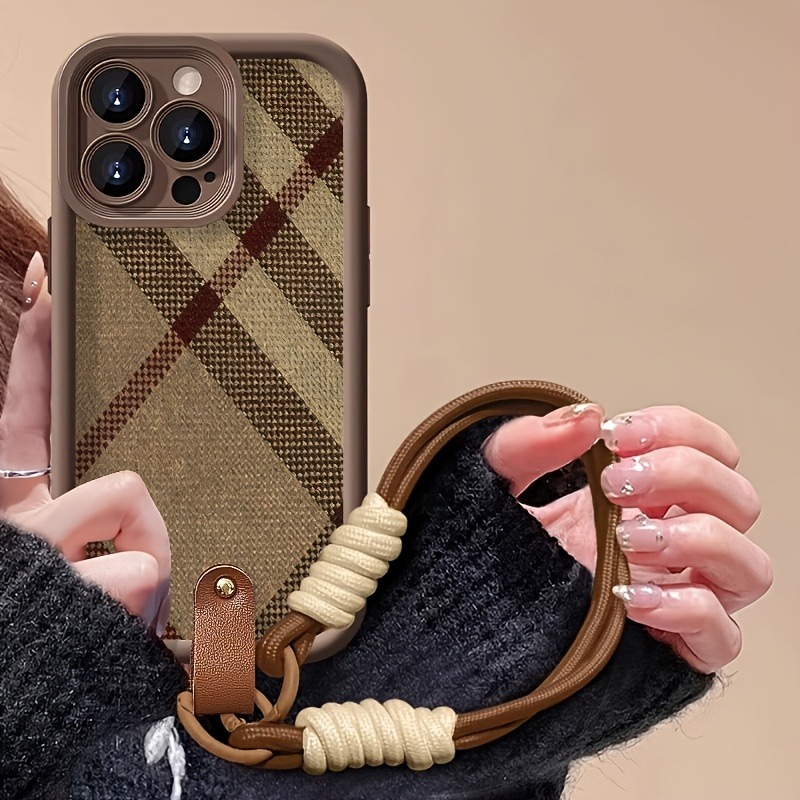 Braun gestreifte Lanyard-Handy – Samsung Galaxy S24 Bewertung und Preis