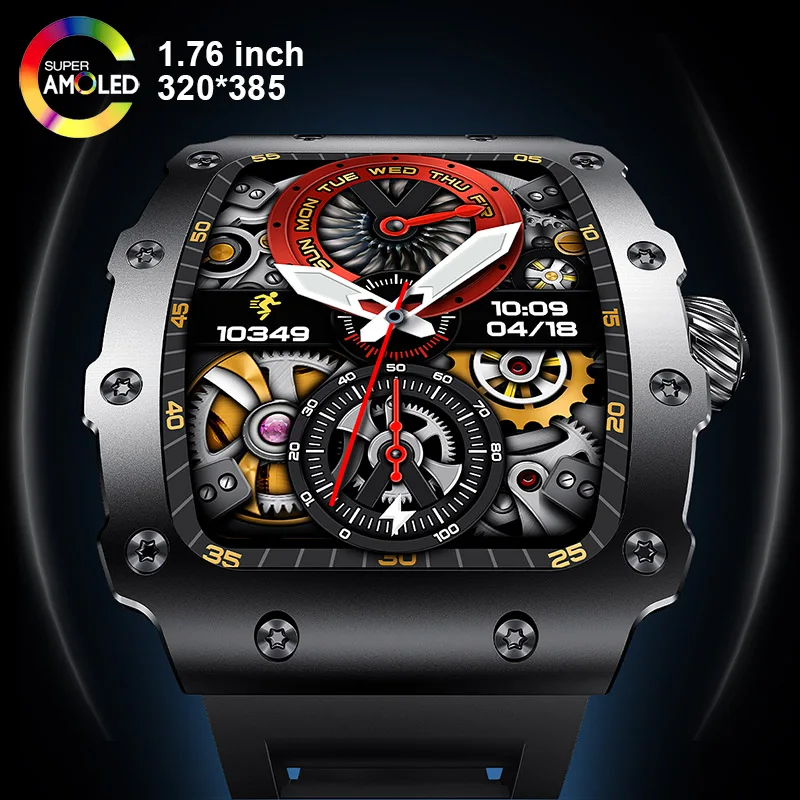 Neue Trend Smart Watch 1,76 Zo – Smartwatch Custom Bewertung und Preis