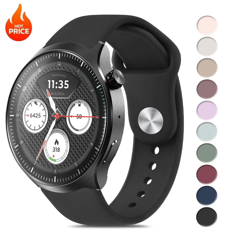 20-mm- bzw. 22-mm-Armband für  – Motorola Smartwatch Accessories Bewertung und Preis